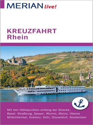 cover image of MERIAN live! Reiseführer Kreuzfahrt Rhein